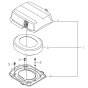Air Filter Assembly for Loncin LC2V80FD Engine