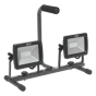 Telescopic Floodlight 2 x 10W SMD LED 230V Sealey Part No. LED100