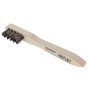 Spark Plug Brush 3 Row Stainless Steel Wire