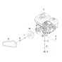 Engine Assembly for Husqvarna