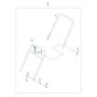 Handle Assembly for Husqvarna