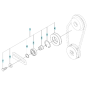 Belt Tightener for Husqvarna LG 164