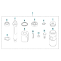 Piston Assembly for LG 300