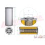 Hydraulic Filter for Manitou MLA627