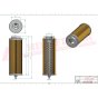Hydraulic Suction Filter for Kubota K008 Mini Excavator - OEM No. STR 070-1SG1M60P01