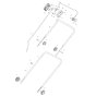 Handle Assembly for Makita LM430D