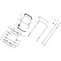 Handle Assembly for Harry Mower