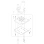 Foot 230mm Assembly