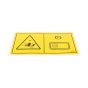 Decal Parking Brake Switch for Terex MBR71 HD Rollers - M1000045