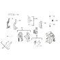 Milwaukee M12BI Inflator Assembly