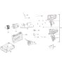 Milwaukee M12BPD Assembly