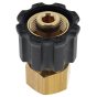 M22 X 1/2" BSP Female Coupler High Pressure Fitting
