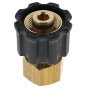 M22 X 1/2" BSP Female Coupler High Pressure Fitting