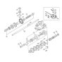 Gear Box-1 for Viking MB 555 E