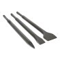 Milwaukee SDS Plus Chisel Set, 3 Piece