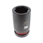 Milwaukee 36mm 1 Impact Socket Deep - 1 Piece - OEM No. 4932480429