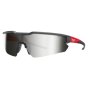 Milwaukee Enhanced Safety Glasses Silver Mirror As