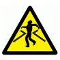 Self Adhesive Label - Danger From Crushing