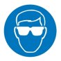 Self Adhesive Label - Eye Protection (Pack of 50)