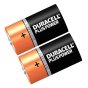 2 Pack Duracell Alkaline Batteries - Size: D (LR20) Voltage: 1.5V