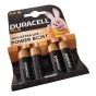 Duracell Plus AA Batteries 100% Extra Life - Voltage: 1.5V (Pack of 4)