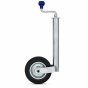48mm Telescopic Jockey Wheel, Smooth Tube, 100kg - Maypole