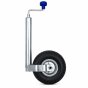 48mm Jockey Wheel, Smooth Tube, 180kg, 260mm Pneumatic Wheel