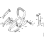 Handle Frame for Stihl 017