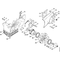 Clutch & Sprocket Cover for Stihl 090
