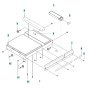 Cart Assembly for Husqvarna MS 610