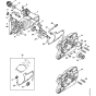 Crankcase Assembly for Stihl MS651