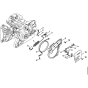 Chain Brake & Tensioner Assembly