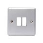 Metal Clad 2-Way 2-Gang Light Switch