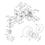 Gearbox & Rear Wheel for Mowers