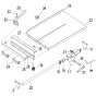 Table Assembly for Norton Clipper CB651 Masonry Saw