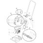 Engine Support Assembly for Norton Clipper CFP14W-D Plate Compactor