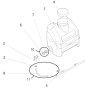 Water Tank Assembly for Norton Clipper CFP14W-D Plate Compactor
