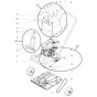 Base Plate Assembly -1 for Norton Clipper CFP14W-P Plate Compactor