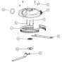 Brush Assembly for Norton Clipper CG125 Floor Grinder