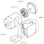 Motor Assembly for Norton Clipper CG252 Floor Grinder