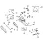 Cutting Head Assembly for Norton Clipper CM350B Masonry Saw