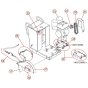 Cutting Head Assembly for Norton Clipper CS1 Floor Saw