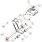 Main Frame Assembly for Norton Clipper CS502LV Floor Saw