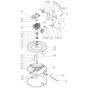 Cutting Head Assembly for Norton Clipper CT601B Power Float