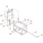 Frame Assembly for Norton Clipper ISC Masonry Saw