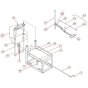 Frame Assembly for Norton Clipper ISM Masonry Saw