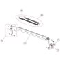 Guiding Rail Assembly for Norton Clipper TR252 Tile Saw
