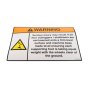 Label-Hydraulic Outriggers-Uk for Niftylift 120T (TM34T), 170 (TM50) Access Platforms - P14841