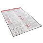 Battery Danger Warning Label for Access Platforms - OEM Part P14872 Niftylift