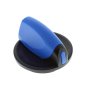 Rotary Knob 6x5 Alto Blue for Nilfisk MC 3C, MC 4M Pressure Washers - OEM No. 909100204